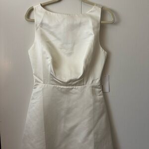 Elegant Cream Sleeveless Dress - Reformation size 6 (with tags)